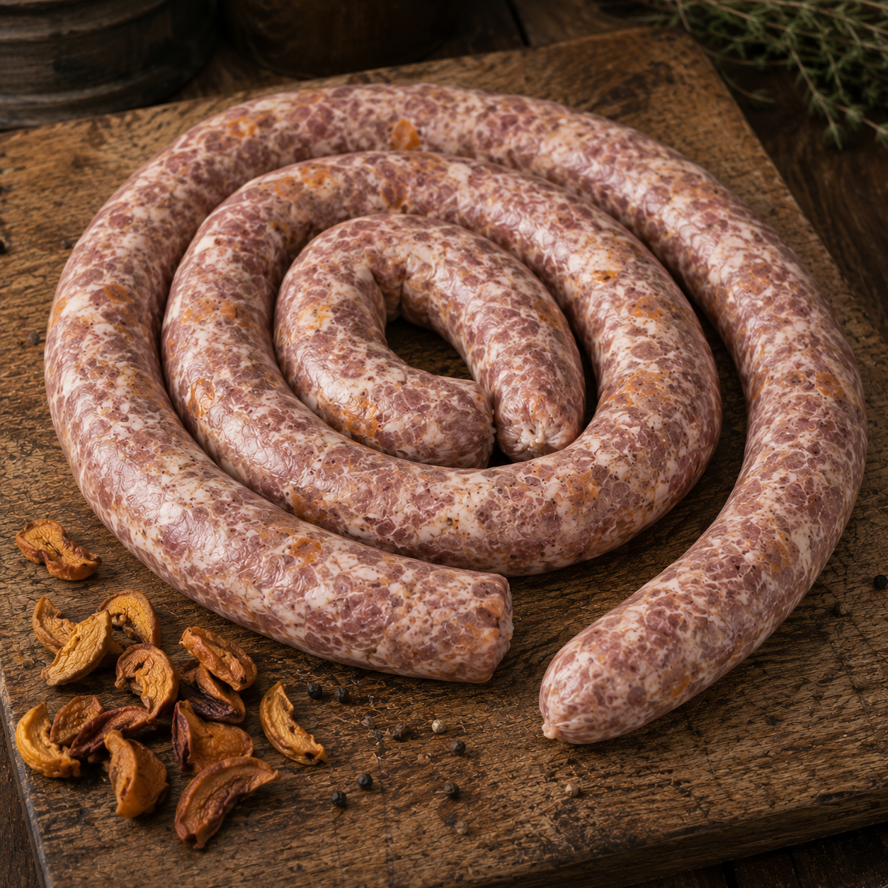 South African peach boerewors – Plaas Perskewors